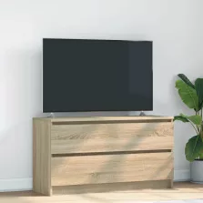   vidaXL sonoma tölgy színű szerelt fa TV-szekrény 100x35x54 cm