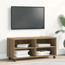 vidaXL TV Szekrény Artisan Tölgy 90x35x35 cm Mérnöki Fa