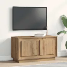   vidaXL TV szekrény kézműves tölgy 80 x 35 x 45 cm Faanyag