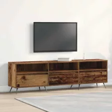 vidaXL TV szekrény Régi fa 150 x 30 x 44,5 cm Faanyag
