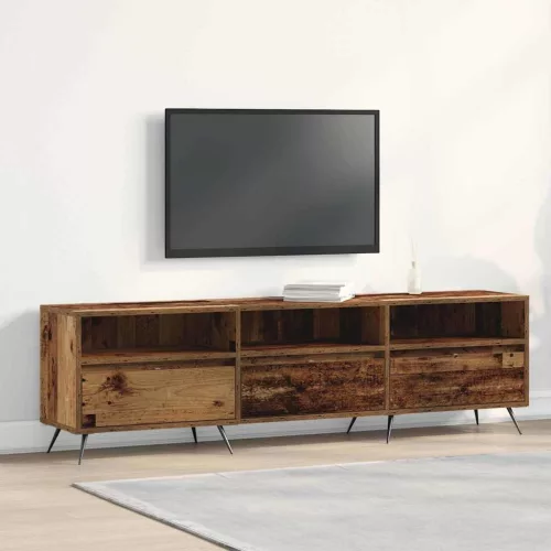 vidaXL TV szekrény Régi fa 150 x 30 x 44,5 cm Faanyag