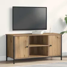   vidaXL TV szekrény kézműves tölgy 100 x 40 x 50 cm Faanyag