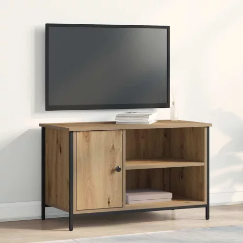 vidaXL TV szekrény kézműves tölgy 80 x 40 x 50 cm Faanyag