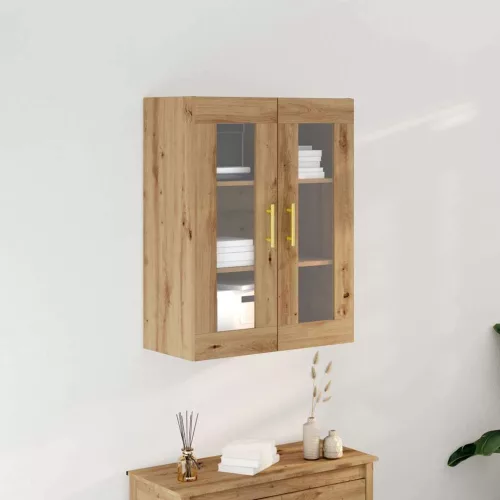 vidaXL Fali Szekrény Artisan tölgy 69,5 x 34 x 90 cm Faanyag