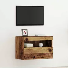 vidaXL TV Fali Szekrény Régi fa 60 x 30 x 40 cm Faanyag