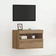   vidaXL TV Fali Szekrény kézműves tölgy 60 x 30 x 40 cm Faanyag