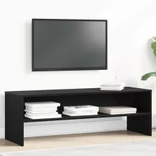   vidaXL fekete tölgy színű szerelt fa TV-szekrény 120 x 40 x 40 cm
