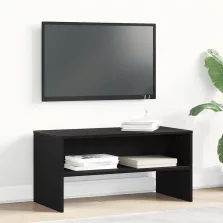   vidaXL fekete tölgy színű szerelt fa TV-szekrény 80 x 40 x 40 cm
