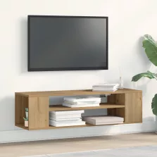   vidaXL Fali TV Szekrény Artisan Tölgy 100x30x26,5 cm Nincs fa