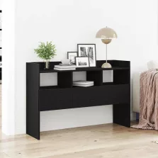 vidaXL Széf fiókkal Fekete tölgy 105 x 30 x 70 cm Faanyag