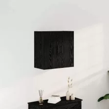 vidaXL Fali szekrény Fekete tölgy 60 x 31 x 60 cm Faanyag