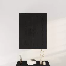   vidaXL Fali szekrény Fekete tölgy 69,5 x 34 x 90 cm Faanyag