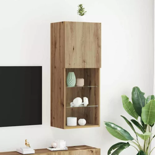 vidaXL TV szekrény garnitúra Artisan tölgy 40,5 x 30 x 102 cm Faanyag