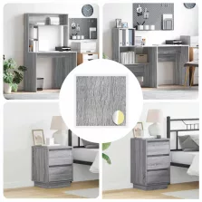   vidaXL Öntapadó csavar borító 12 pcs Szürke Sonoma Ø 20 x 0,5 mm