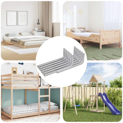 vidaXL Hatos Kulcs 2118 pcs Ezüst 32 x 86 mm Acél