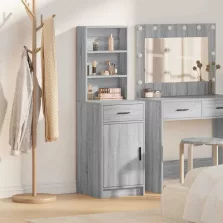   vidaXL Magasfiú fiókkal Szürke Sonoma 40 x 40,5 x 135 cm Faanyag