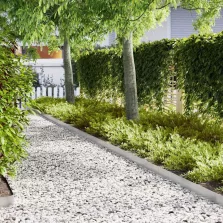   vidaXL Fűszegélyezés 10 pcs Ezüst 100 x 0.05 x 20 cm Rozsdamentes acél