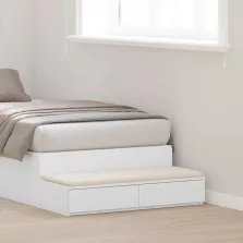   vidaXL Ágyfiókok fiókkal Fehér 80 x 36,5 x 16,5 cm Faanyag