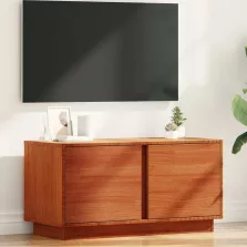  vidaXL TV szekrény Faggyú barna 80 x 35 x 40,5 cm Tömör fenyőfa