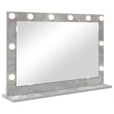   vidaXL pipere tükör Beton szürke Üveg 80 x 55 x 18 cm Tükör