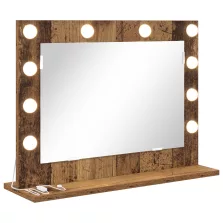   vidaXL Pipere Tükör Régi fa Fa 60 x 45 x 18 cm Tükör Pipere tükör