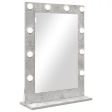   vidaXL pipere tükör Beton szürke Beton 70 x 50 x 18 cm Tükör