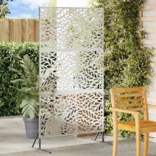   vidaXL Magánszféra Képernyő Szürke 100 x 50 x 180 cm Acél