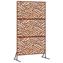   vidaXL Magánszféra Képernyő Szürke 100 x 50 x 180 cm Időjárásálló acél