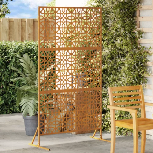 vidaXL Magánélet Védő Képernyő 100x50x180 cm Időjárásálló Acél