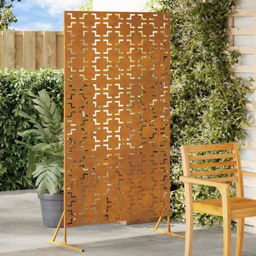 vidaXL Magánfékező 100x50x180 cm, időjárásálló acél