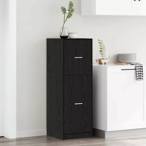 vidaXL Gyógyszertári Szekrény Musta tammi 40 x 41 x 118 cm Faanyag