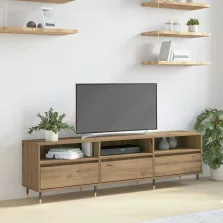vidaXL TV szekrény Artisan tölgy 150 x 30 x 45 cm Faanyag