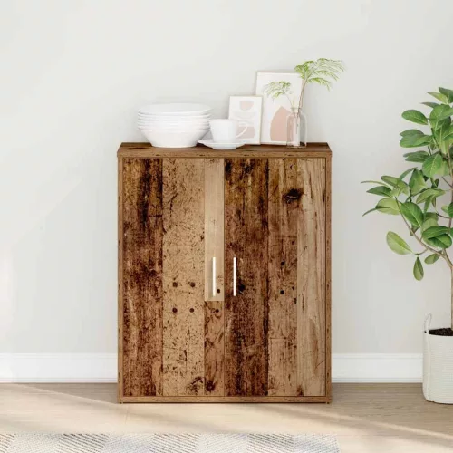 vidaXL antik fa szerelt fa tálalószekrény 60 x 31 x 70 cm