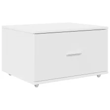   vidaXL gördíthető fiókos szekrény Fehér 55x45x33.5 cm MDF