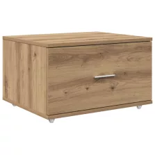   vidaXL Fiókos szekrény Artisan tölgy Forgácslap, Laminált Közepes