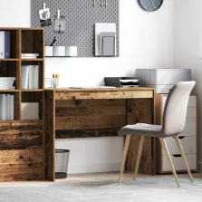   vidaXL Rusztikus Íróasztal Régi fa Szilárd Fa 100 x 50 x 76 cm