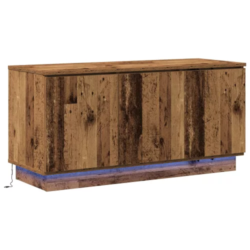 vidaXL TV Szekrény Régi Fa 100x38x49 cm Szerelt Fa