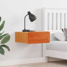   vidaXL Éjjeli asztal Faggyú barna 39 x 34 x 16,5 cm Tömör fenyőfa