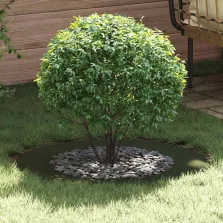   vidaXL Alkalmas lapos fa gyűrűhöz Oliva zöld Ø50 / 80 cm Acél