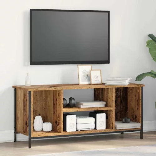 vidaXL TV szekrény Öreg fa 102 x 35 x 45 cm Faanyag