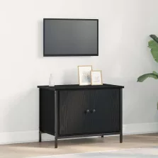 vidaXL TV szekrény Fekete tölgy 60 x 35 x 45 cm Faanyag