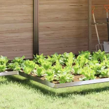   vidaXL Csiga kerítés 4 pcs Ezüst 13,5 x 13,5 x 25 cm Horganyzott acél