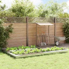 vidaXL Csiga kerítések 16 pcs Ezüst Rozsdamentes acél