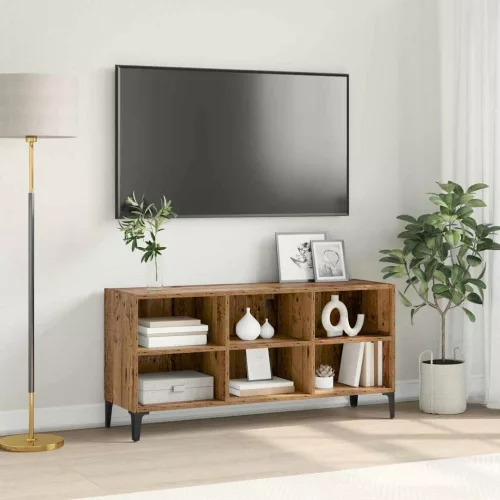 vidaXL TV szekrény garnitúra Barna 103,5 x 30 x 50 cm Faanyag