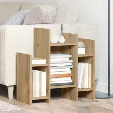   vidaXL Oldalsó szekrény kézműves tölgy 60 x 26 x 60 cm Faanyag