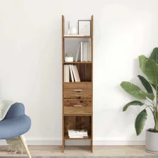 vidaXL Könyvespolc Régi fa 40 x 35 x 180 cm Faanyag