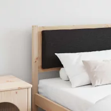 vidaXL Fejtámla Egyéb Barna 200 cm Tömör fenyőfa