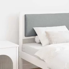 vidaXL Fejtámla Egyéb Fehér 90 cm Tömör fenyőfa