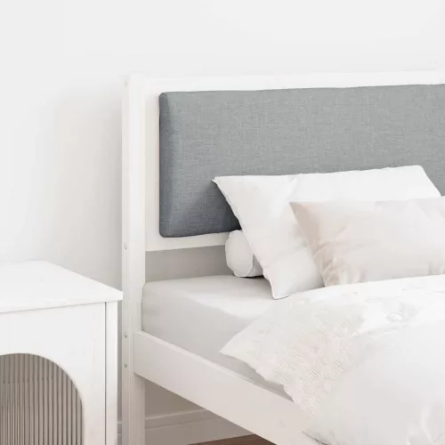 vidaXL Fejtámla Egyéb Fehér 90 cm Tömör fenyőfa