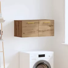   vidaXL Fali Szekrény kézműves tölgy 80 x 36.5 x 35 cm Faanyag